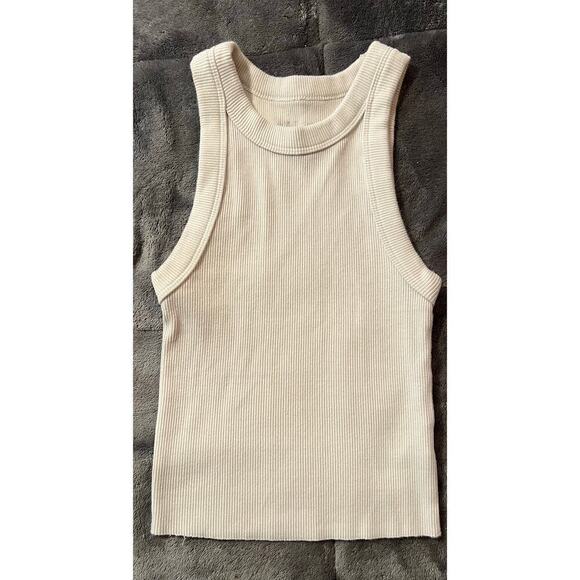 Aerie white crop tank - Picture 1 of 4